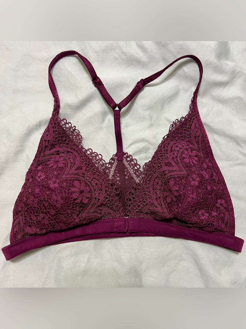 Victoria's Secret Body by Victoria Bralette | Plum Purple Lace | M Medium